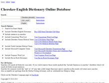 Tablet Screenshot of cherokeedictionary.net